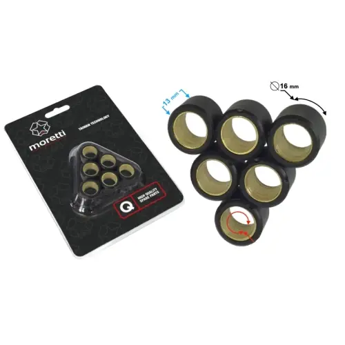 Rolki wariatora 16x13 6,5g /MORETTI/ Najlepsza cena