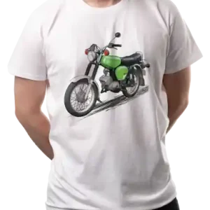 Zamów dziś T-shirt SIMSON S51 zielony - męski biały L