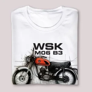 Ekspresowa dostawa T-shirt WSK M06 B3 - męski biały M