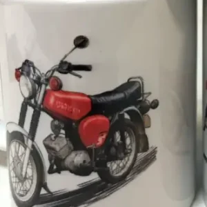 Kubek SIMSON S51 czerwony Oferta limitowana