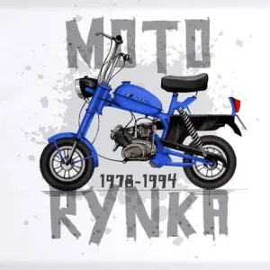 Popularny Kubek MOTORYNKA niebieska