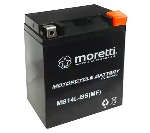 Popularny Akumulator MB14L-BS (12V 14Ah) MORETTI (AGM Gel)