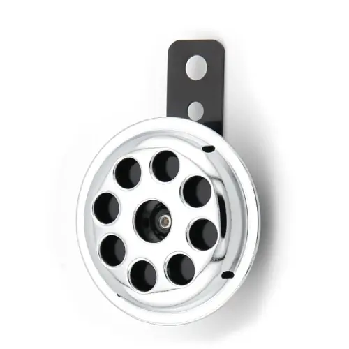 Sygnał 12V 70mm srebrny /środek czarny/ Kup teraz