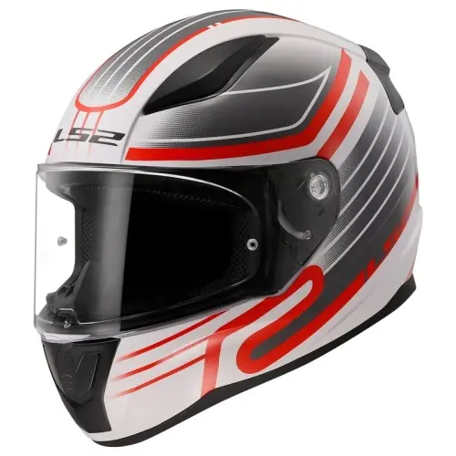 Kask LS2 FF353 RAPID II CIRCUIT white-red L Nie przegap