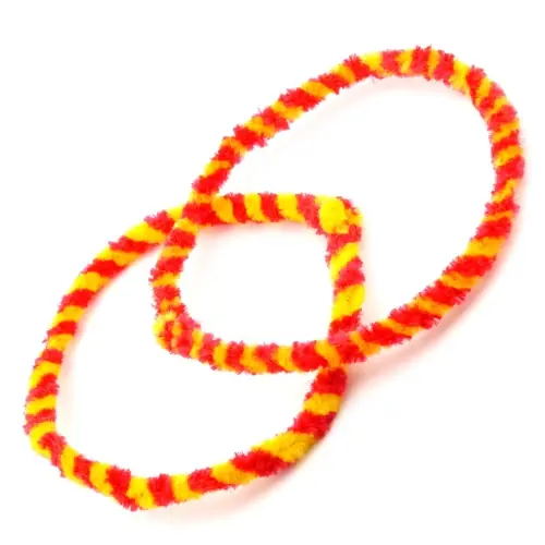 Taniej Pasek piasty koła żółto-czerwony 2x56cm kpl.