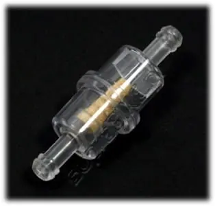 Filtr paliwa okrągły (mosiężna siatka) 6mm Premium