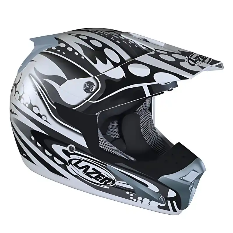 Kask motocyklowy LAZER SMX Bionic biały/szary Tylko dziś
