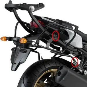 Zniżka YAMAHA FZ8N FZ8S FAZER STELAŻ KUFRA CENTRALNEGO GI366FZ 336FZ