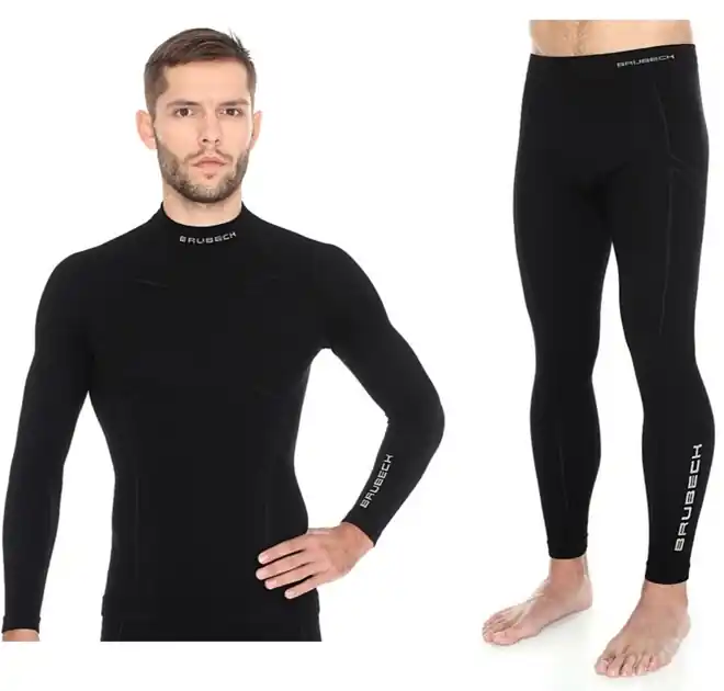 Zamów dziś Komplet męski Brubeck Extreme Wool czarny