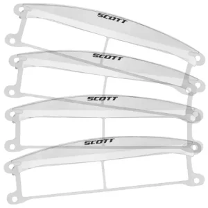 Prowadnica WFS Antistick Grid Hustle MX PAK-3 translucent / black one size SCOTT Szybka dostawa